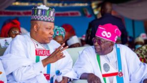 President Tinubu and his Vice, Kashim Shettima 